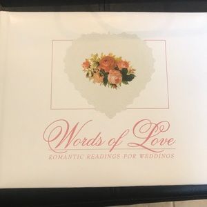 Hallmark Words of Love Readings For Weddings NWT